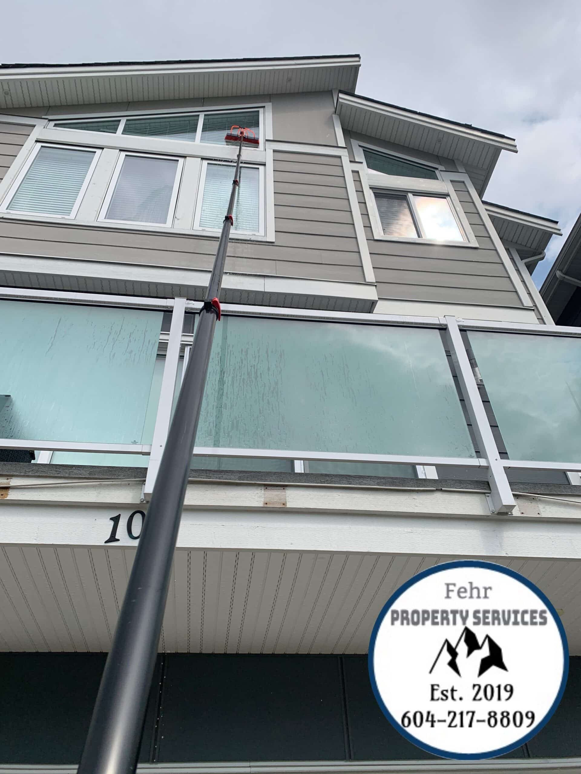 Exterior Cleaning services, Window Washing