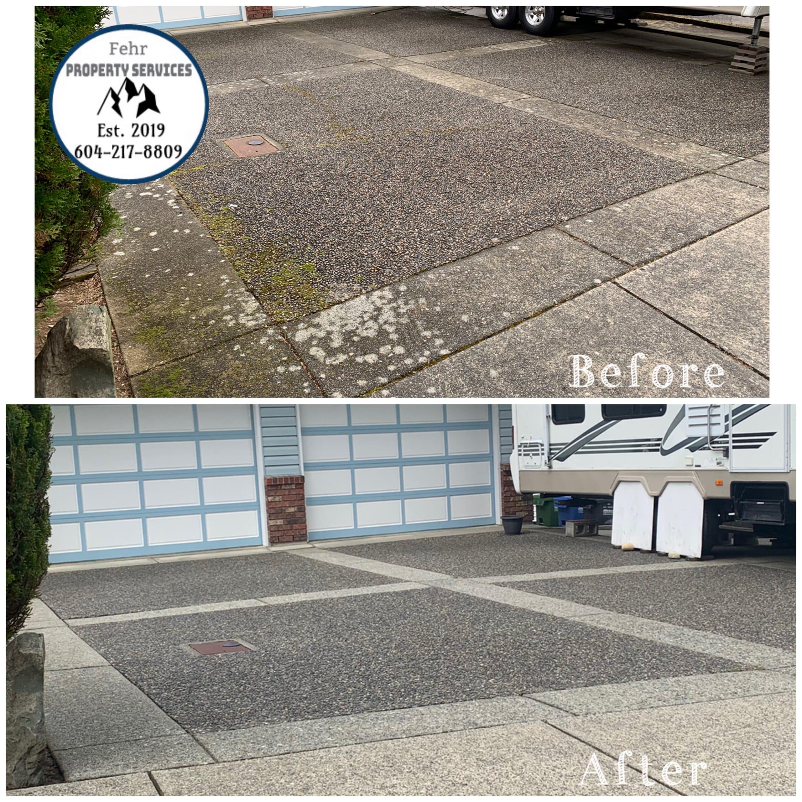 Driveway Patio and Concrete Cleaning